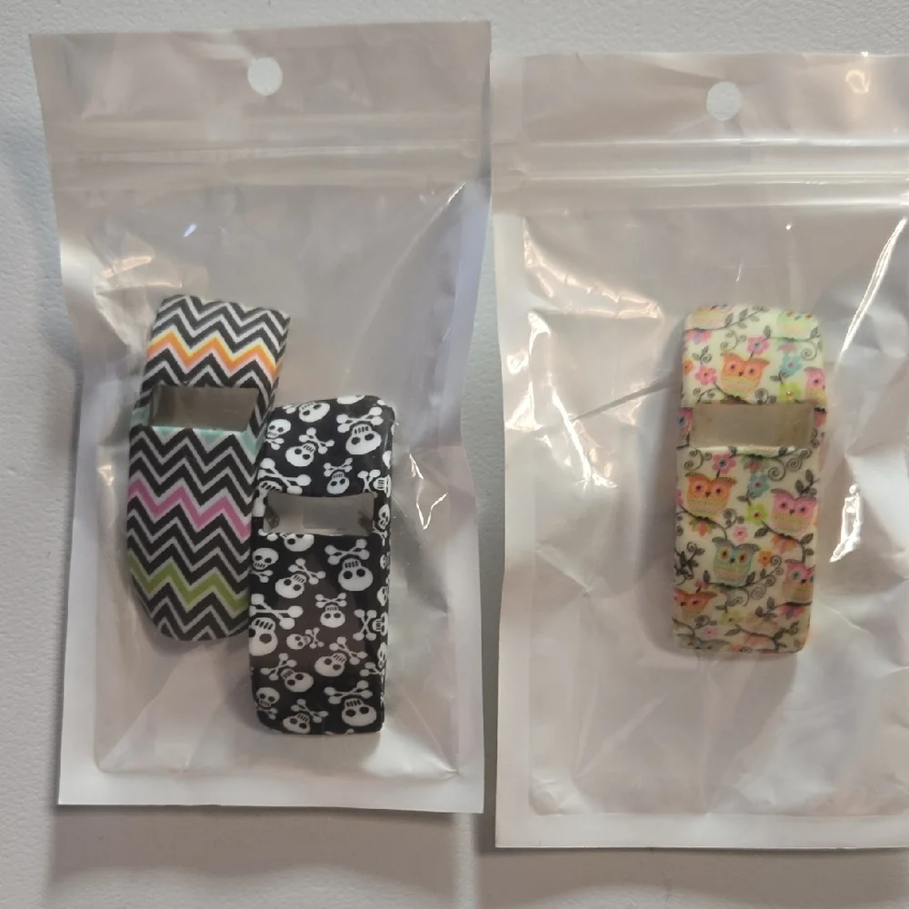 Fitbit Smartwatch Cases - Multicolor and Black Patterns